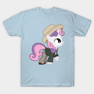 Sweetie Belle as the 7th Doctor T-Shirt